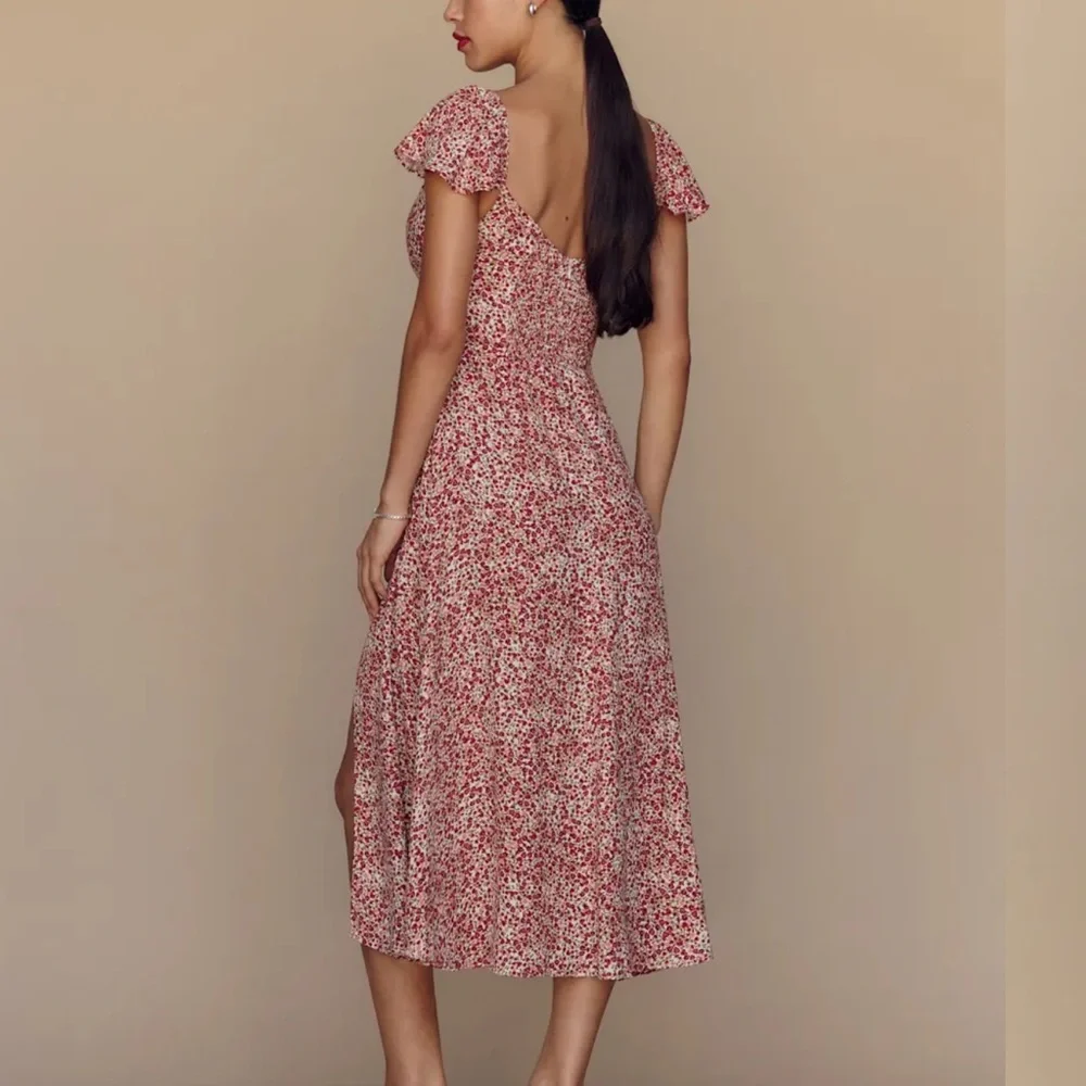 NWOT Reformation Baxley Dress Size 4 - Picture 4 of 6